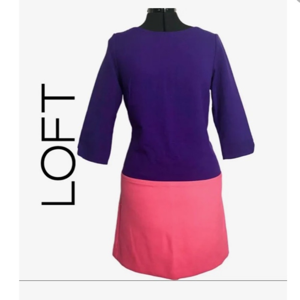 Loft Block Dress
